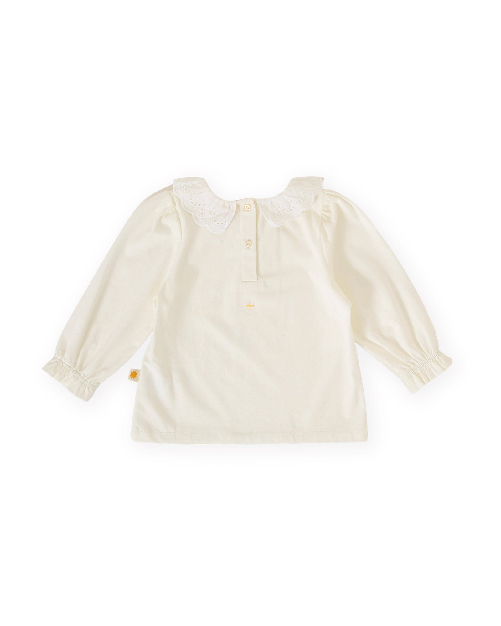 Goldie + Ace Laura Puff Sleeve Collar Long Sleeve Top