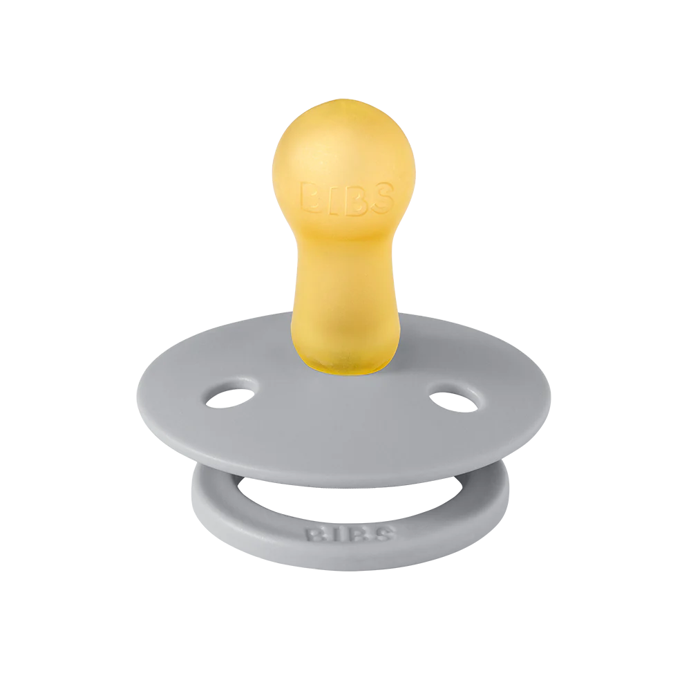 BIBS Colour Soother Double Pack - Assorted (Round/Natural Rubber)