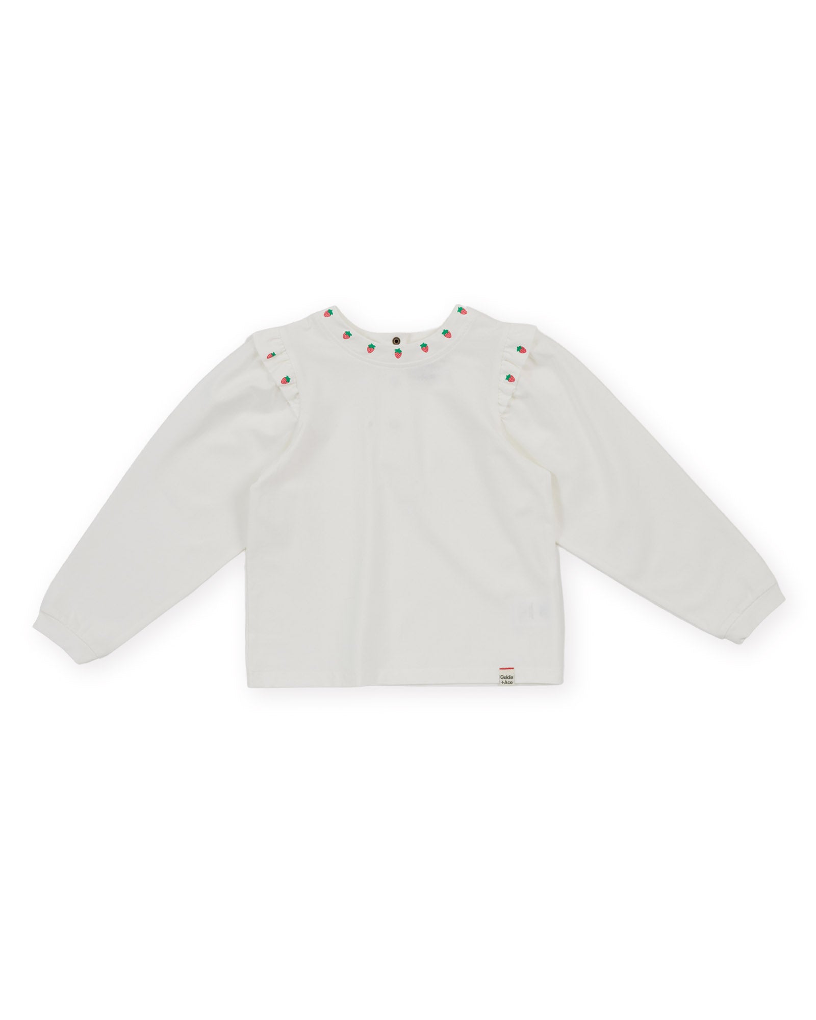 Goldie + Ace Mini Strawberry Longsleeve Top