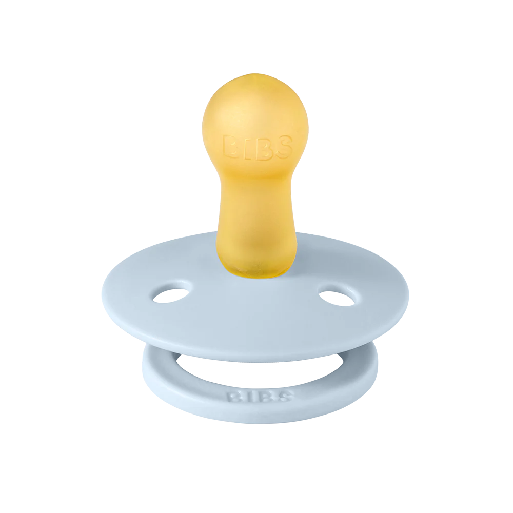 BIBS Colour Soother Double Pack - Assorted (Round/Natural Rubber)