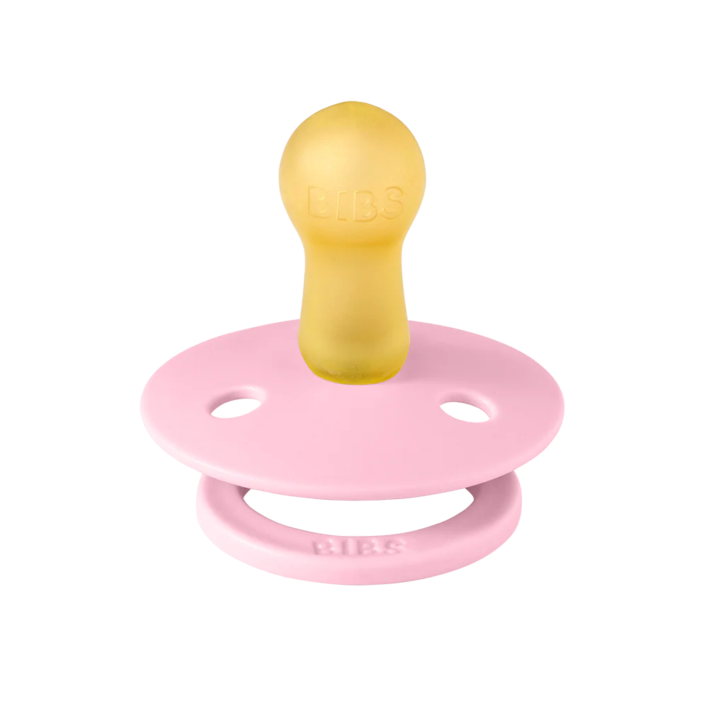 BIBS Colour Soother Double Pack - Assorted (Round/Natural Rubber)