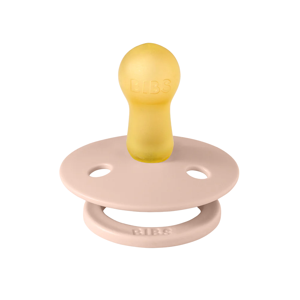 BIBS Colour Soother Double Pack - Assorted (Round/Natural Rubber)