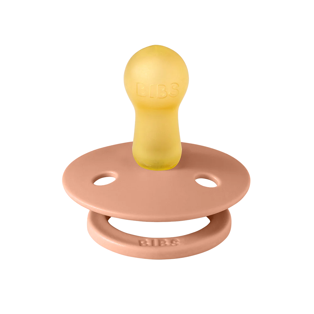 BIBS Colour Soother Double Pack - Assorted (Round/Natural Rubber)