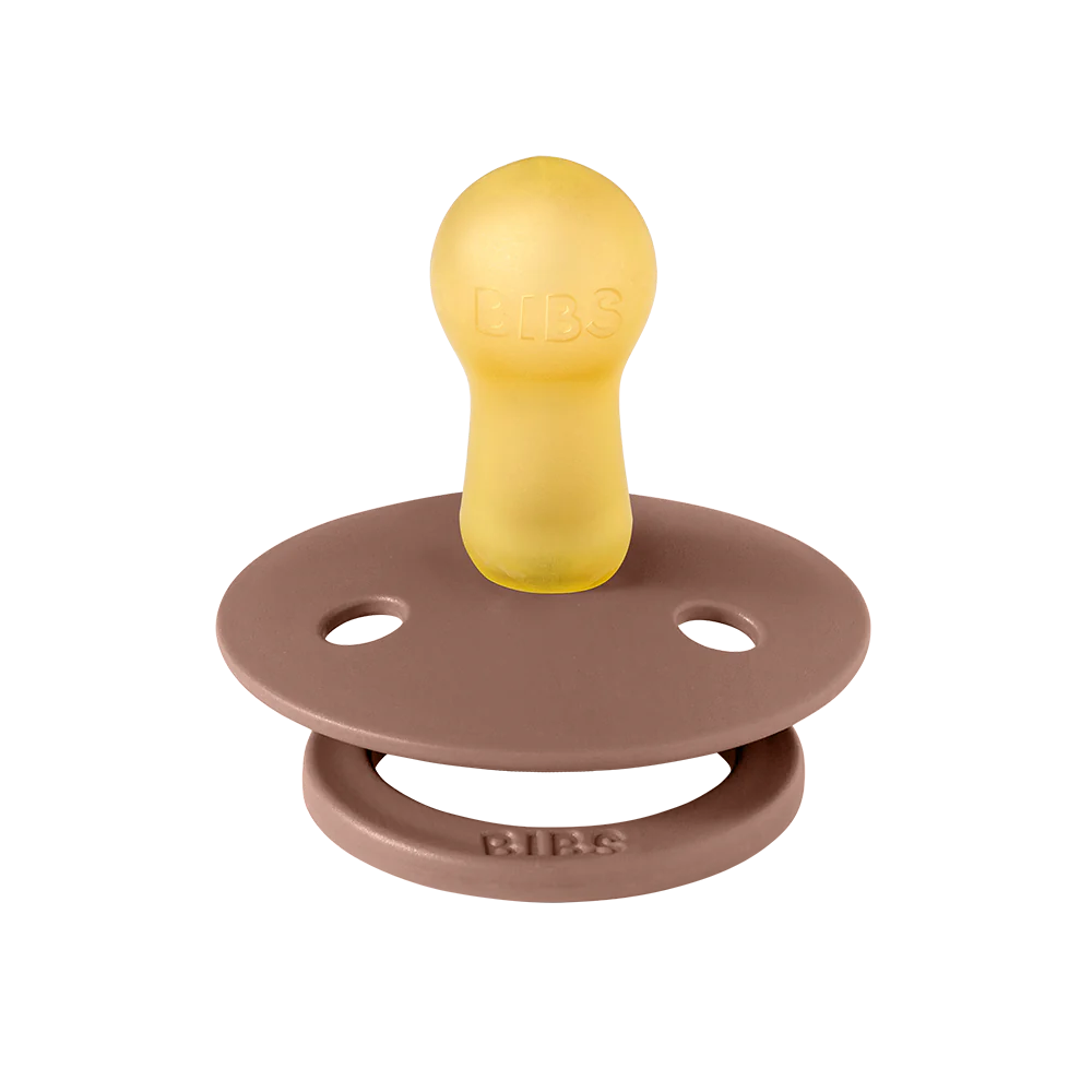 BIBS Colour Soother Double Pack - Assorted (Round/Natural Rubber)