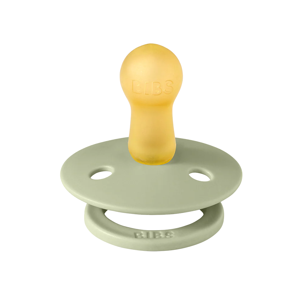 BIBS Colour Soother Double Pack - Assorted (Round/Natural Rubber)