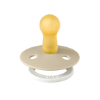 BIBS Colour Soother Double Pack - GLOW - Assorted (Round/Natural Rubber)