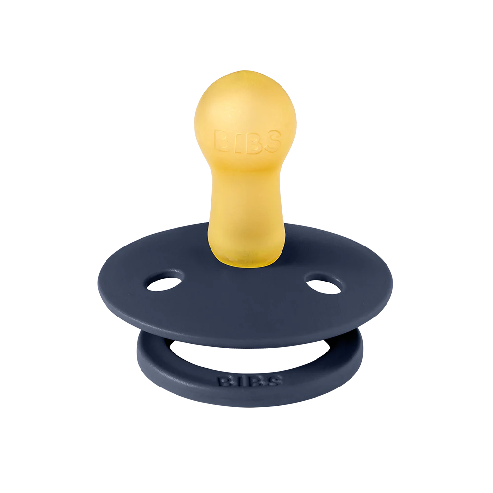 BIBS Colour Soother Double Pack - Assorted (Round/Natural Rubber)