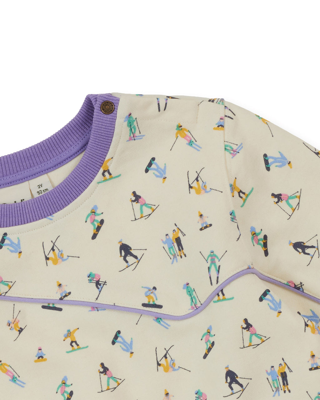 Goldie + Ace Ski Slopes Terry Sweater