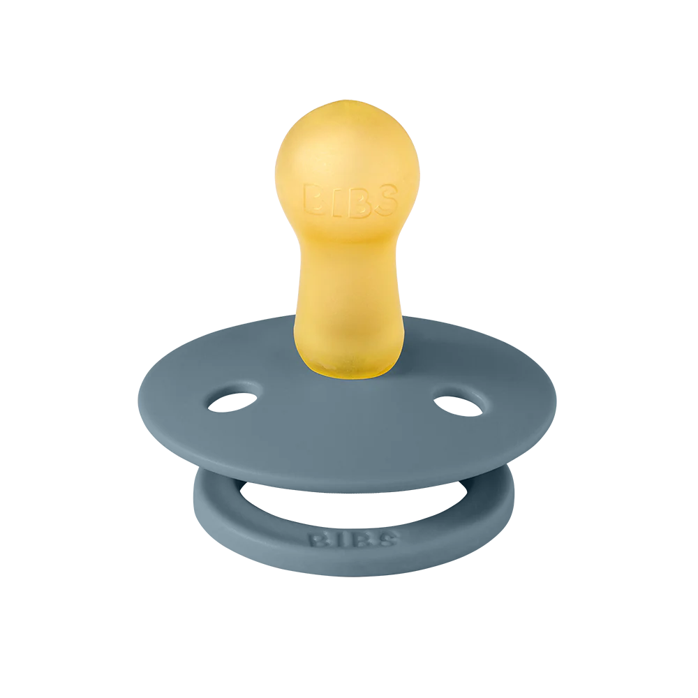 BIBS Colour Soother Double Pack - Assorted (Round/Natural Rubber)