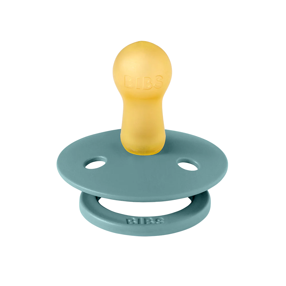 BIBS Colour Soother Double Pack - Assorted (Round/Natural Rubber)