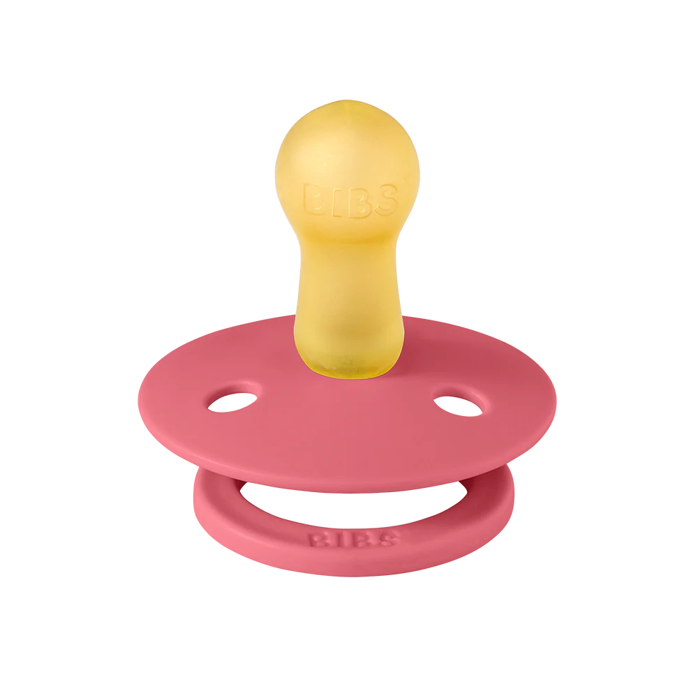 BIBS Colour Soother Double Pack - Assorted (Round/Natural Rubber)