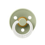 BIBS Colour Soother Double Pack - GLOW - Assorted (Round/Natural Rubber)