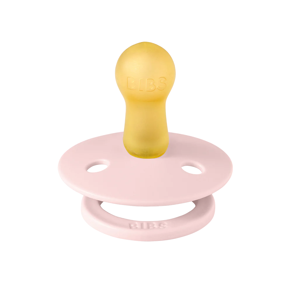 BIBS Colour Soother Double Pack - Assorted (Round/Natural Rubber)