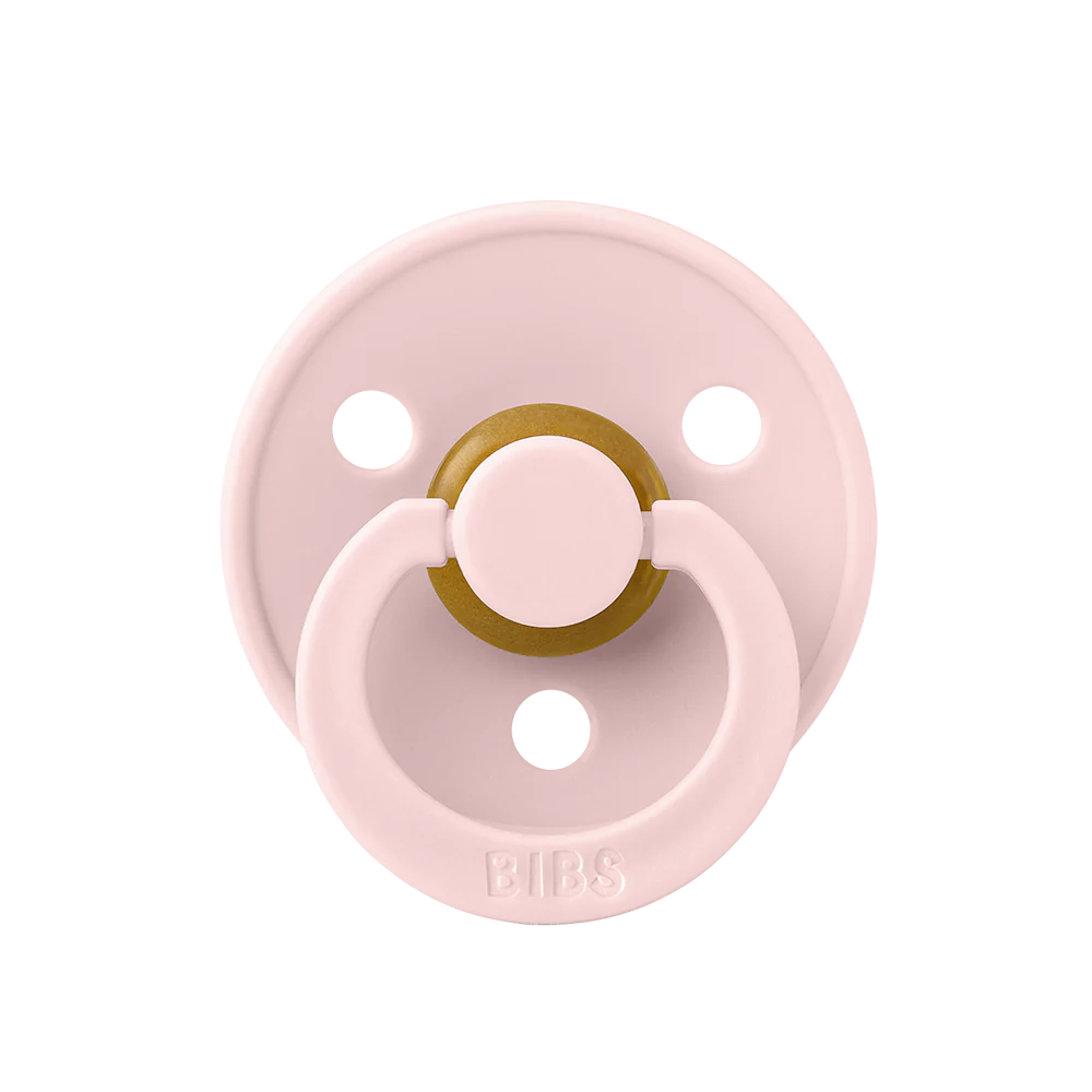 BIBS Colour Soother Double Pack - Assorted (Round/Natural Rubber)