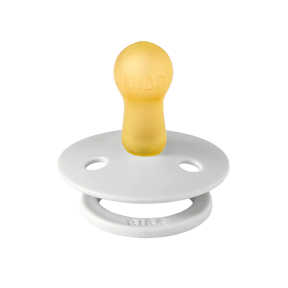 BIBS Colour Soother Double Pack - Assorted (Round/Natural Rubber)