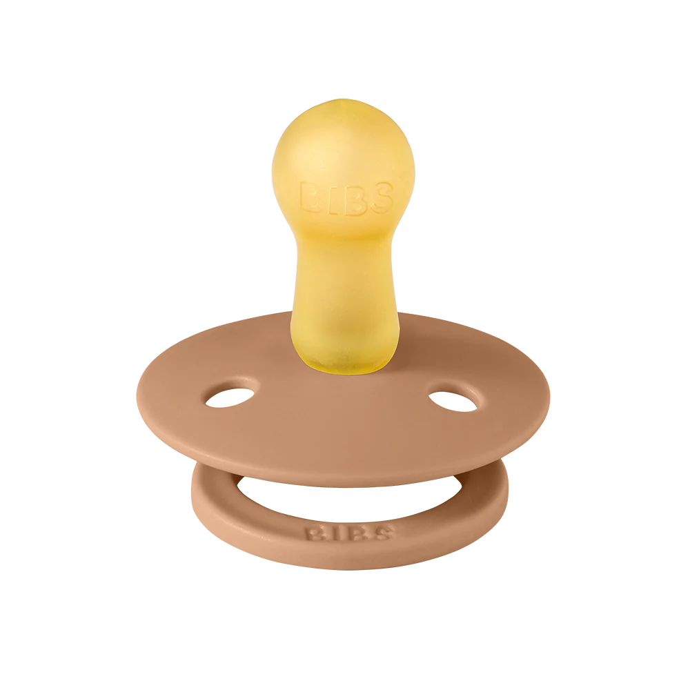 BIBS Colour Soother Double Pack - Assorted (Round/Natural Rubber)