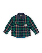 Goldie + Ace Check Padded Shacket