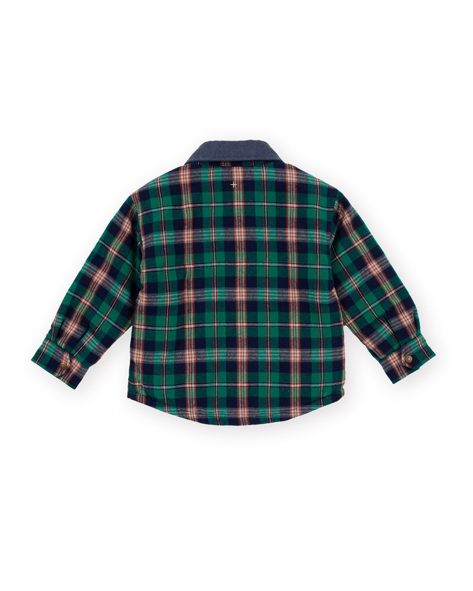 Goldie + Ace Check Padded Shacket