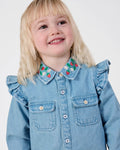 Goldie + Ace Wild Strawberry Chambray Shirt