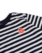 Goldie + Ace Essential Stripe Longsleeve Top Navy