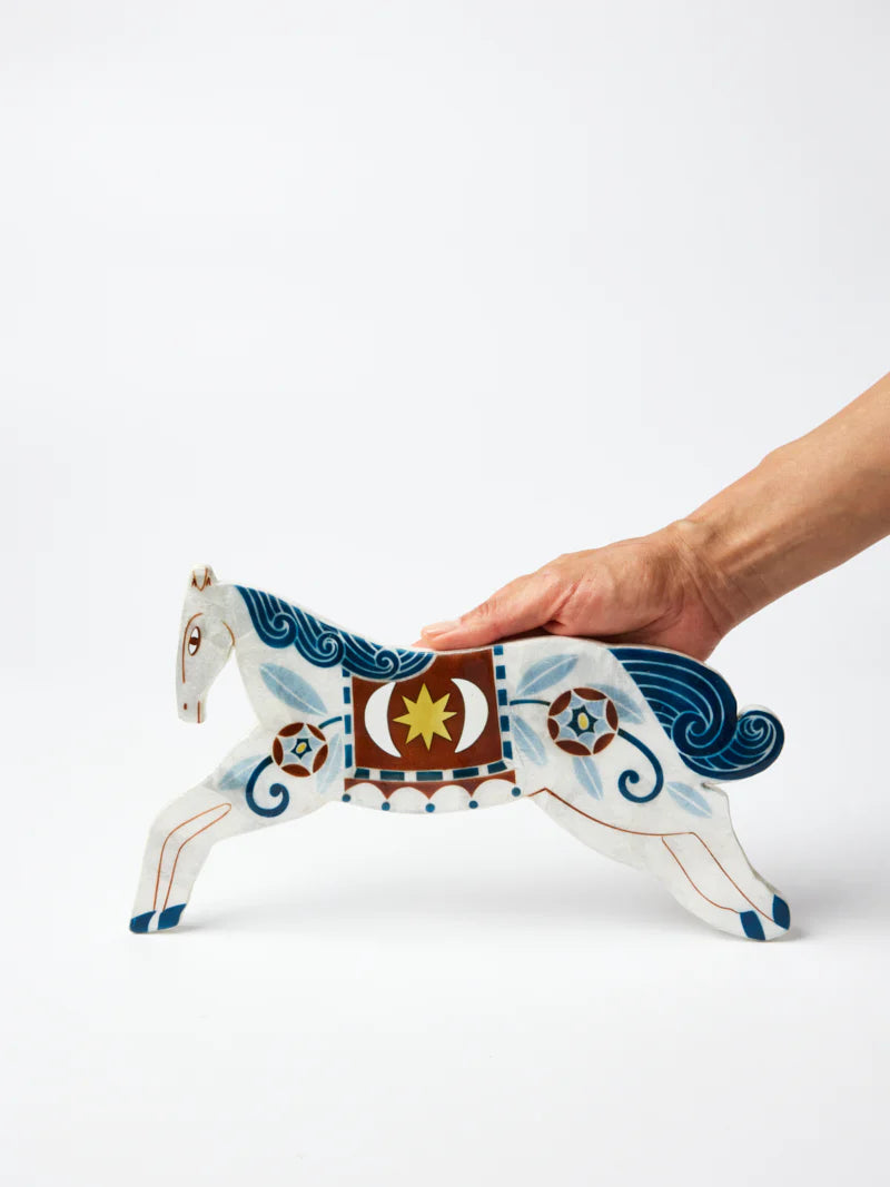Jones & Co Paloma Wall Art White Horse