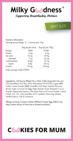 Milky Goodness - Mint Slice Lactation Cookies