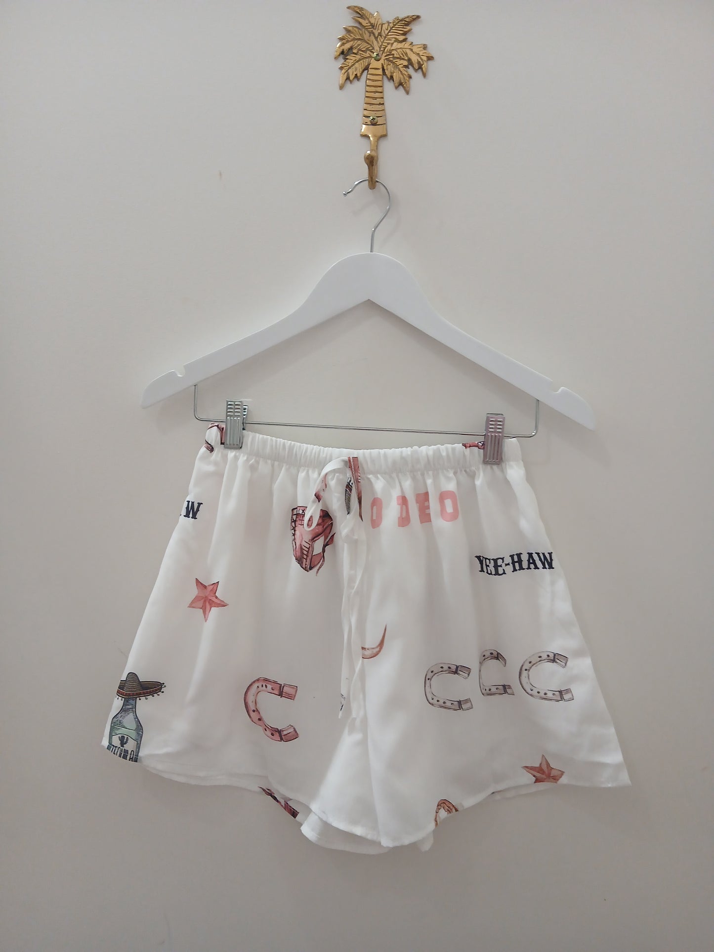 By Frankie - Rodeo White Short Set