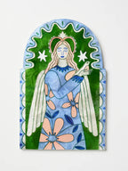 Jones & Co GARDIENNE ANGEL GREEN WALL ART