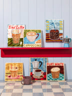 Jones & Co Barista Wall Art CAPPUCCINO