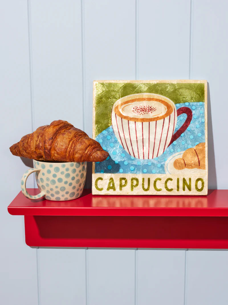 Jones & Co Barista Wall Art CAPPUCCINO