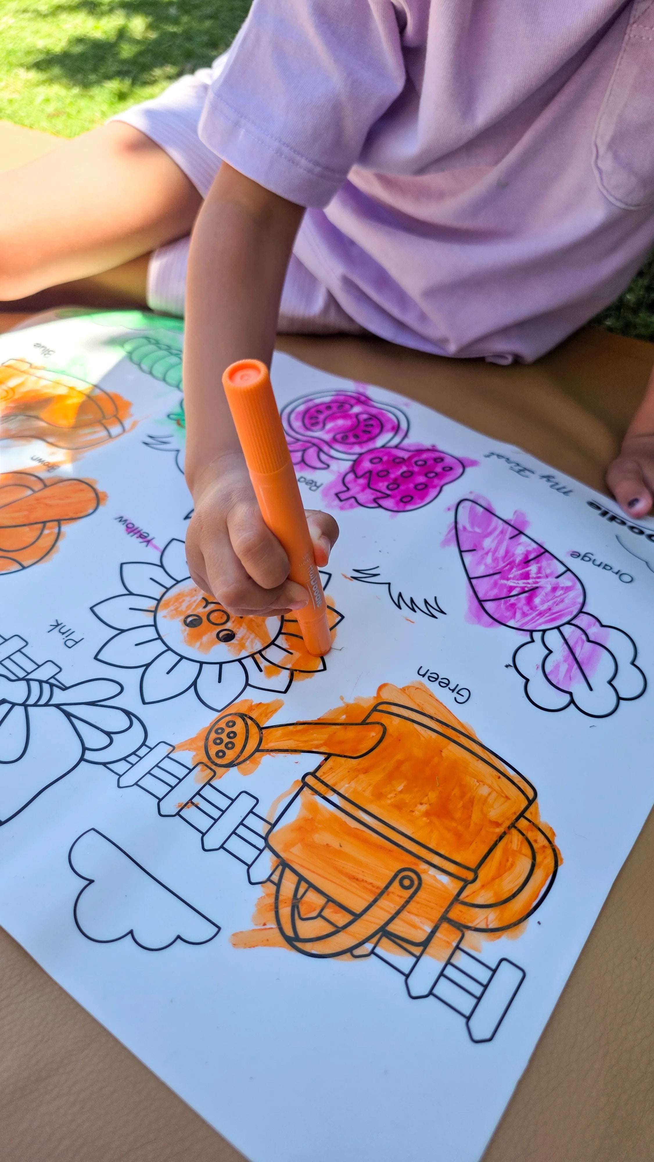Hey Doodle - My First Colours Colouring & Doodle Mat