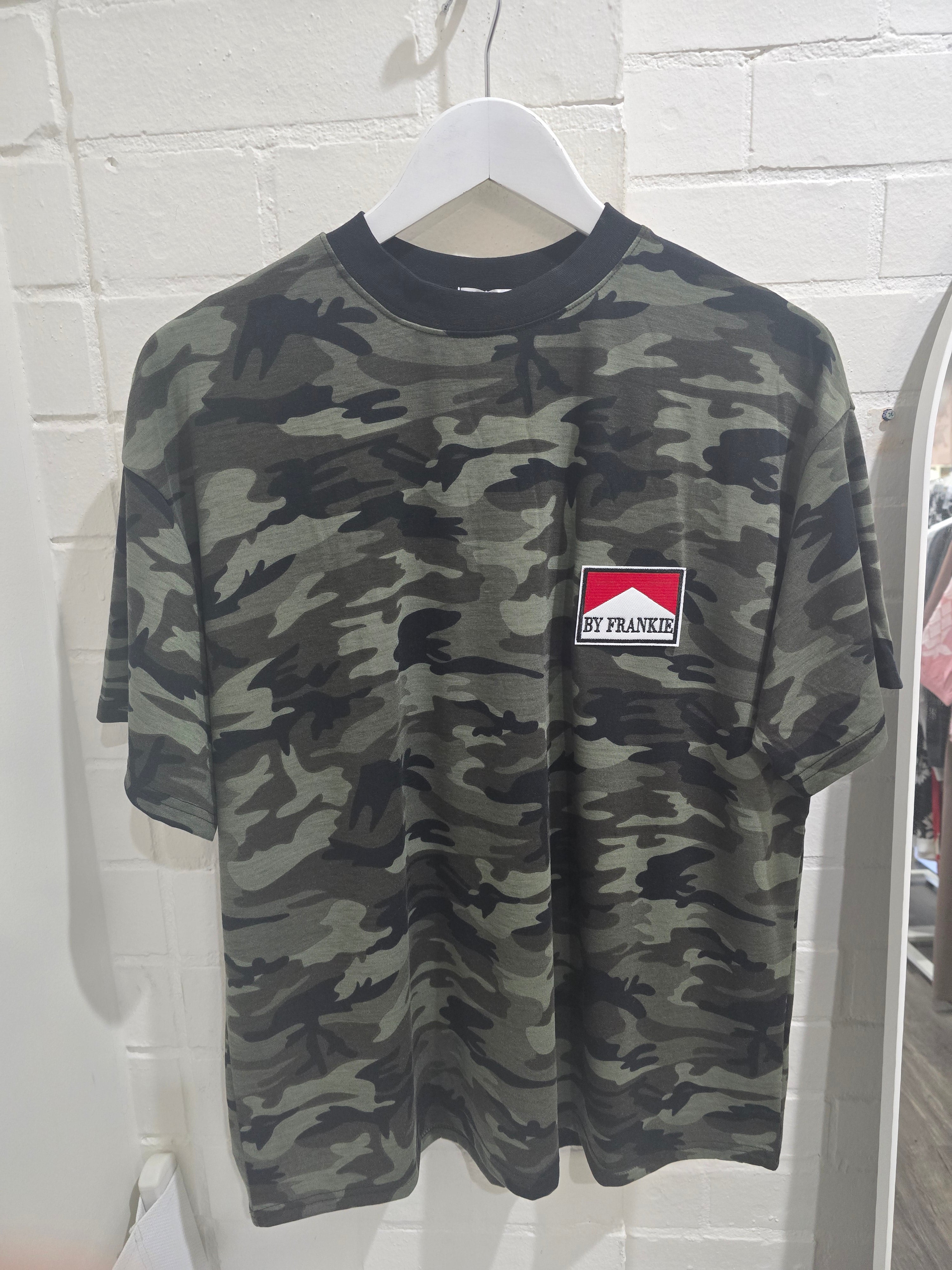 By Frankie - Camo T-Shirt With Howdy Patch