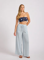 SEAFOLLY - Wide Leg Pant - Powder Blue