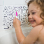 Hey Doodle DinoRoar Mini Colouring & Doodle Mat