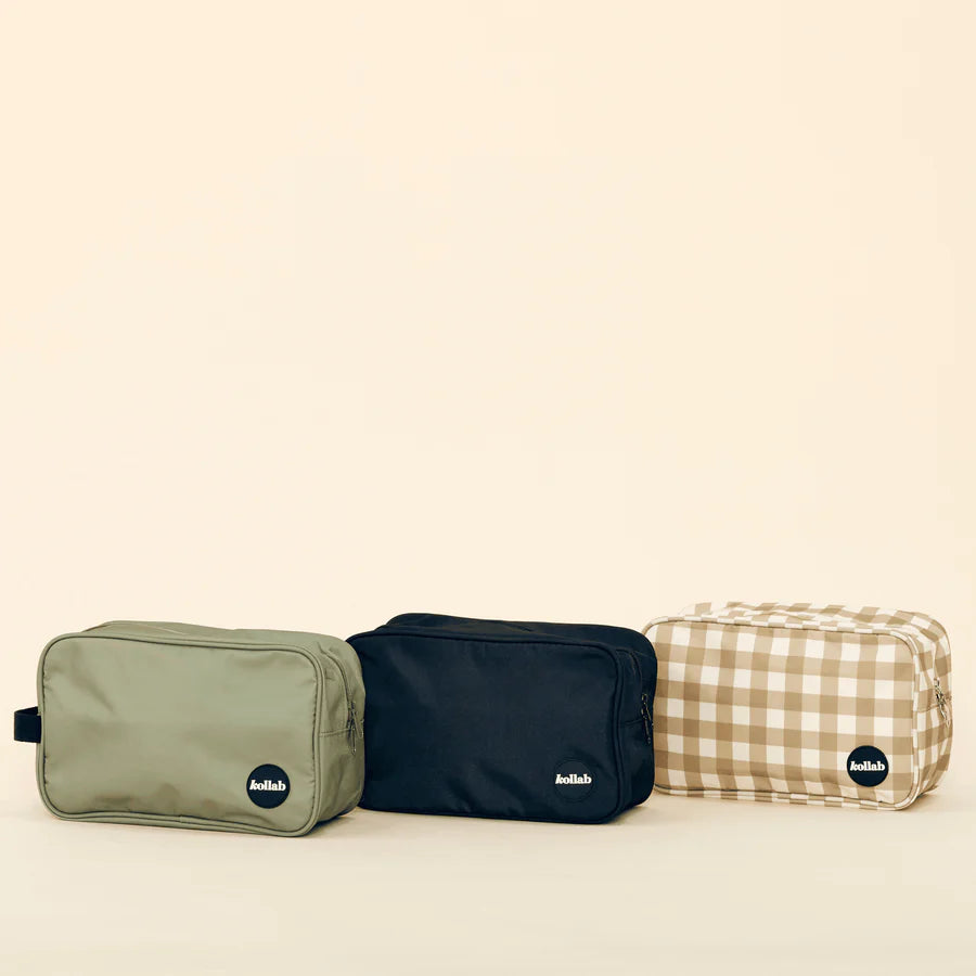 Kollab - Travel Bag - Khaki Black