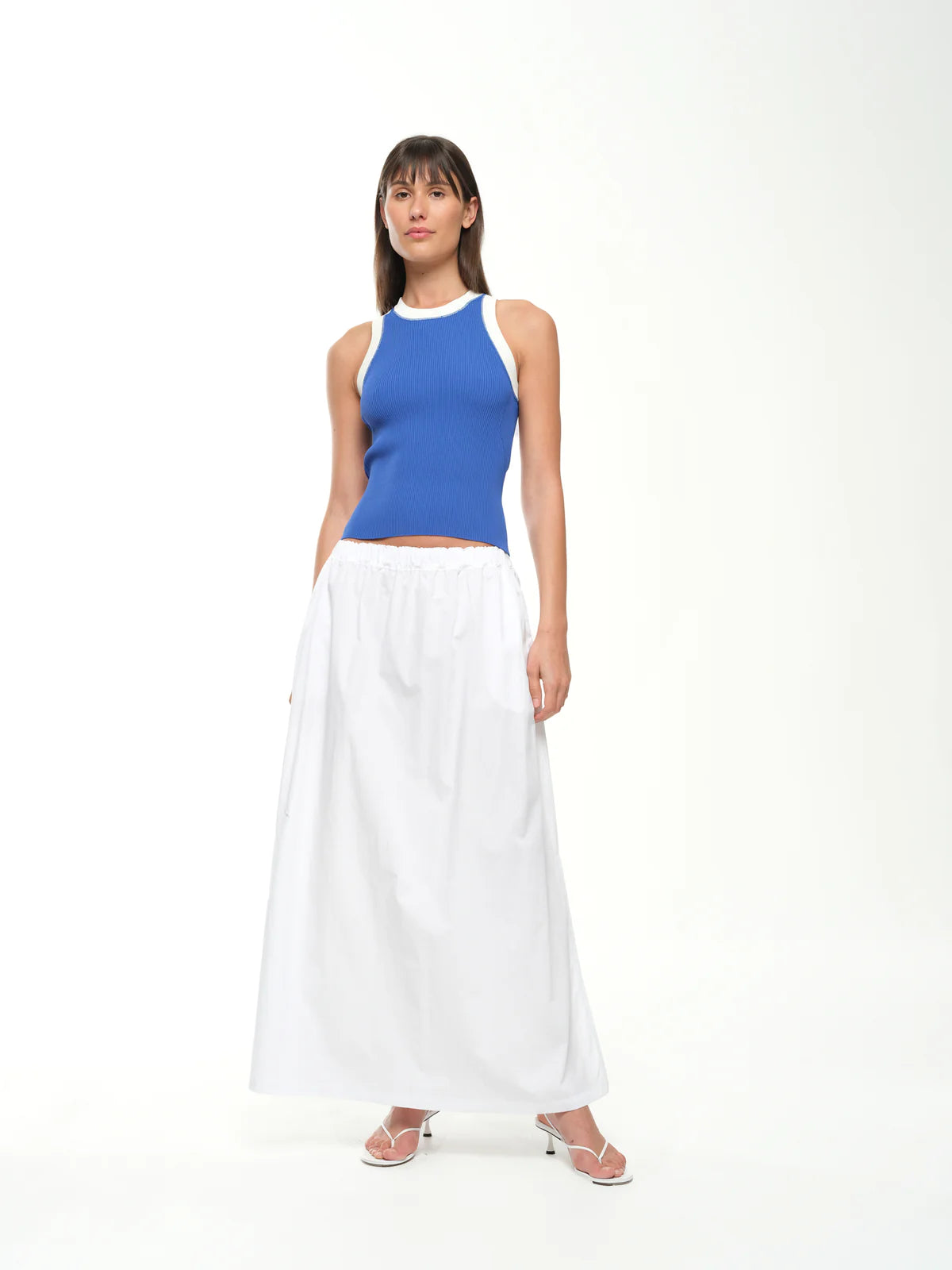Jac & Mooki Everyday Skirt - White