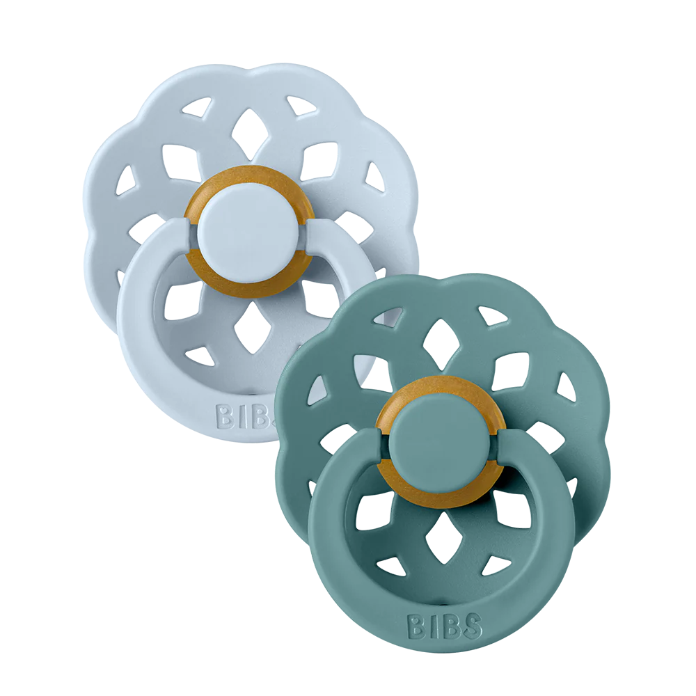 BIBS Boheme Double Pack - Assorted (Round/Natural Rubber)