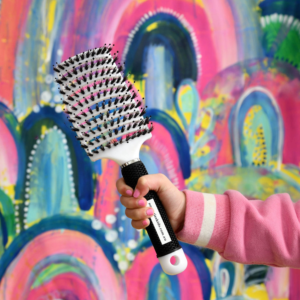 No Nasties Slick Kids Detangler Kids Hair Brush