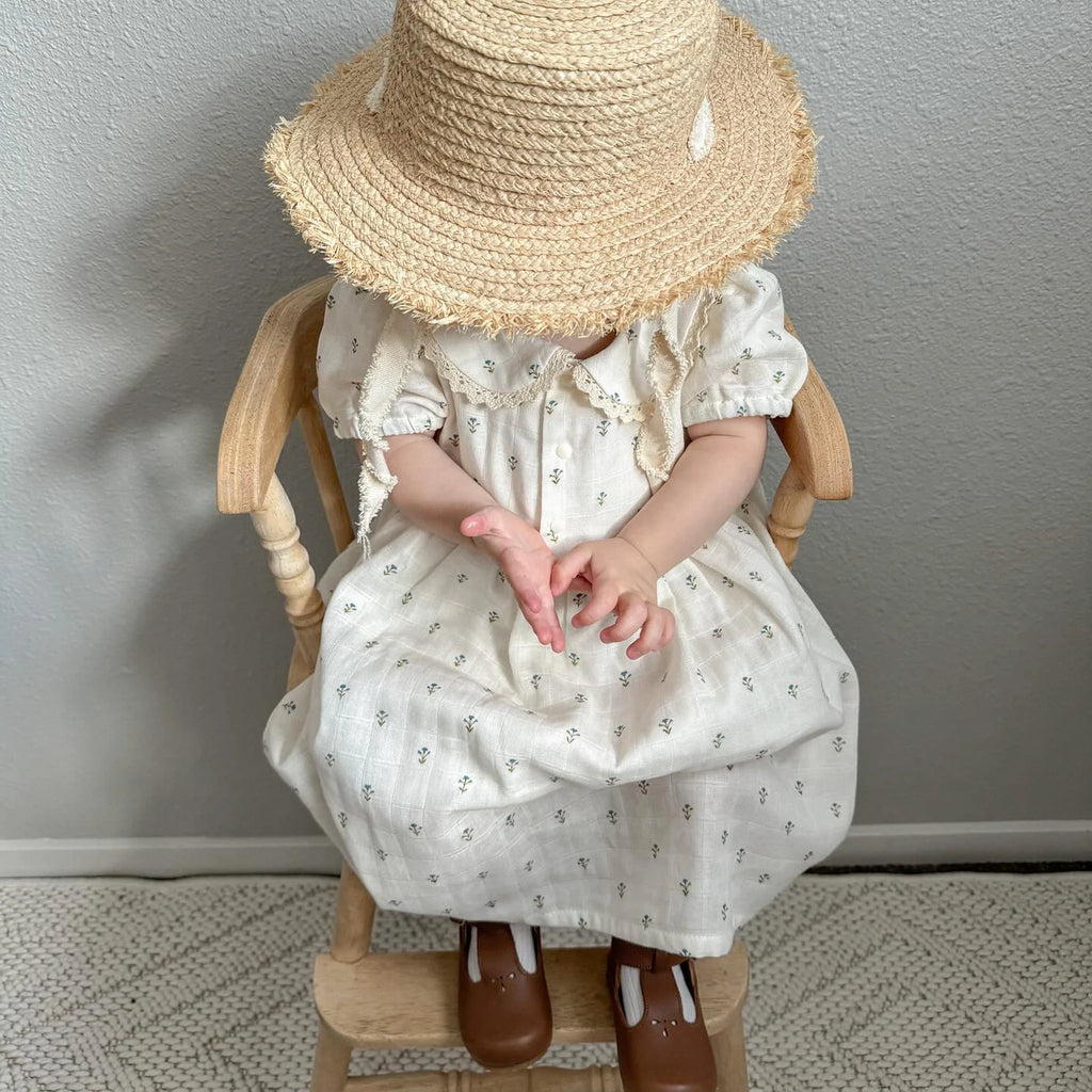 Fledge & Thread Blue Floral Dress
