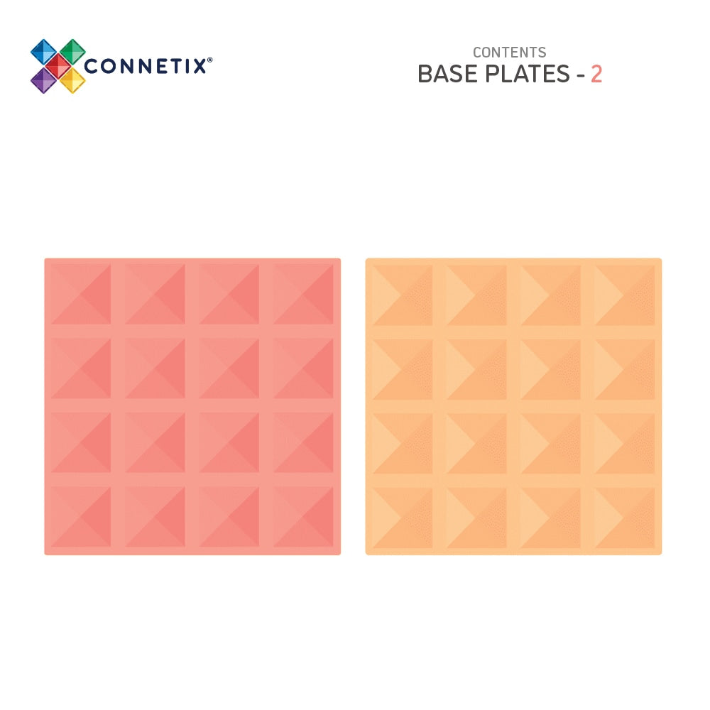 Connetix Base Plate 2pc Assortment