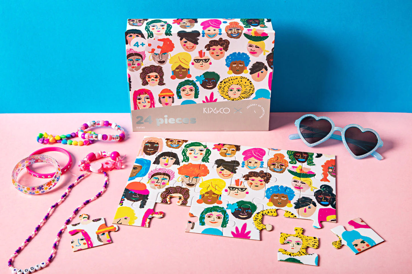 Journey of Something 24 Piece Kids Puzzle - Sistas