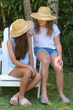 Sundaíse Harlow Panama Coloured Stripes with Tassel 6-12Y