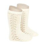 Còndor Side Openwork Knee High Socks