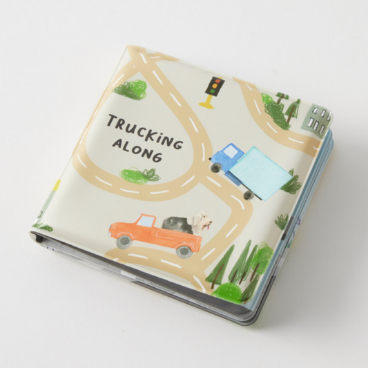 Jiggle & Giggle Trucking Along Bath Book