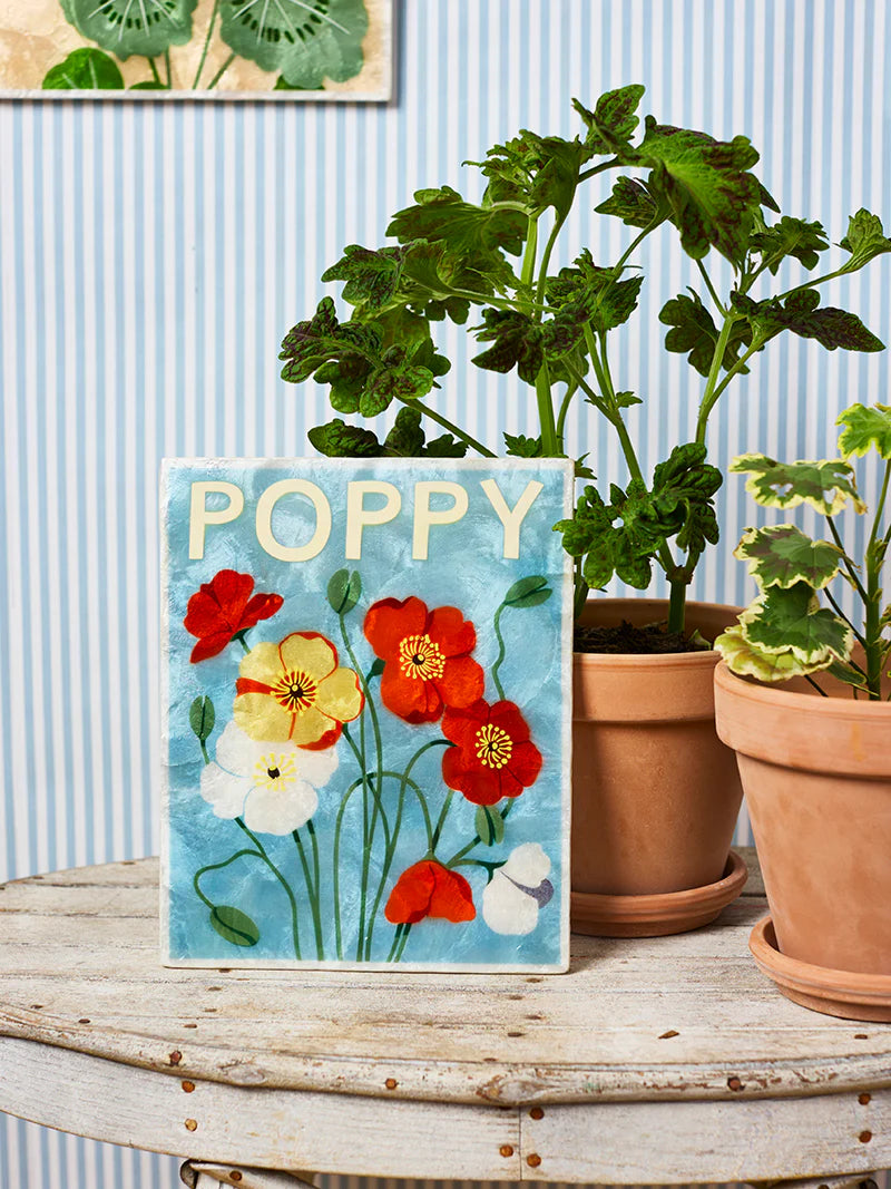 Jones & Co Market Wall Art Poppy