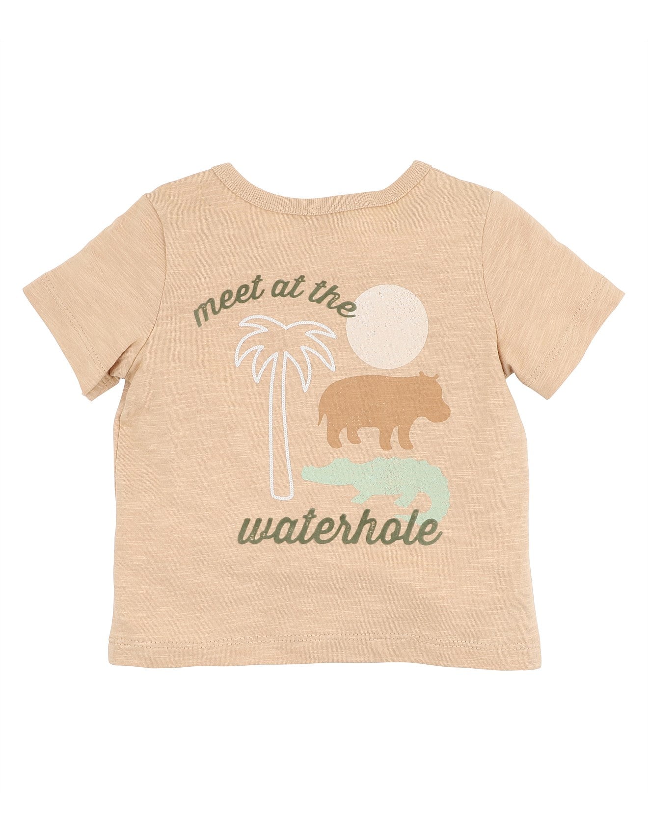 Fox & Finch Meet at the Waterhole Tee