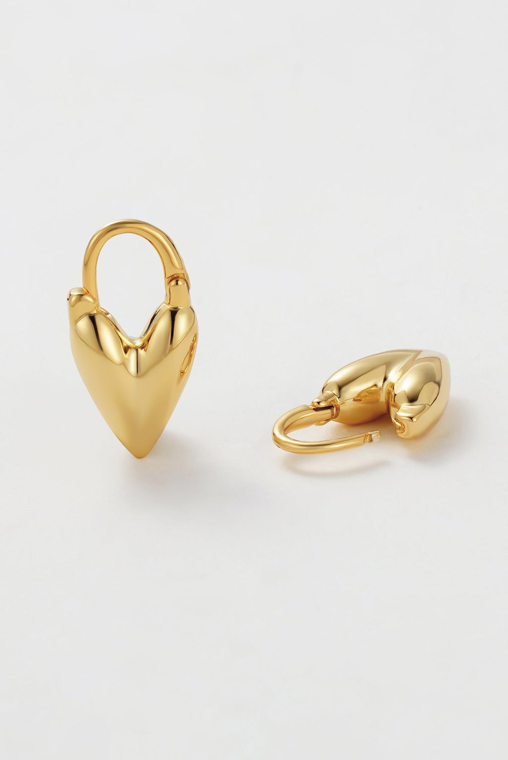 Zafino Jess Heart Hoop Earrings