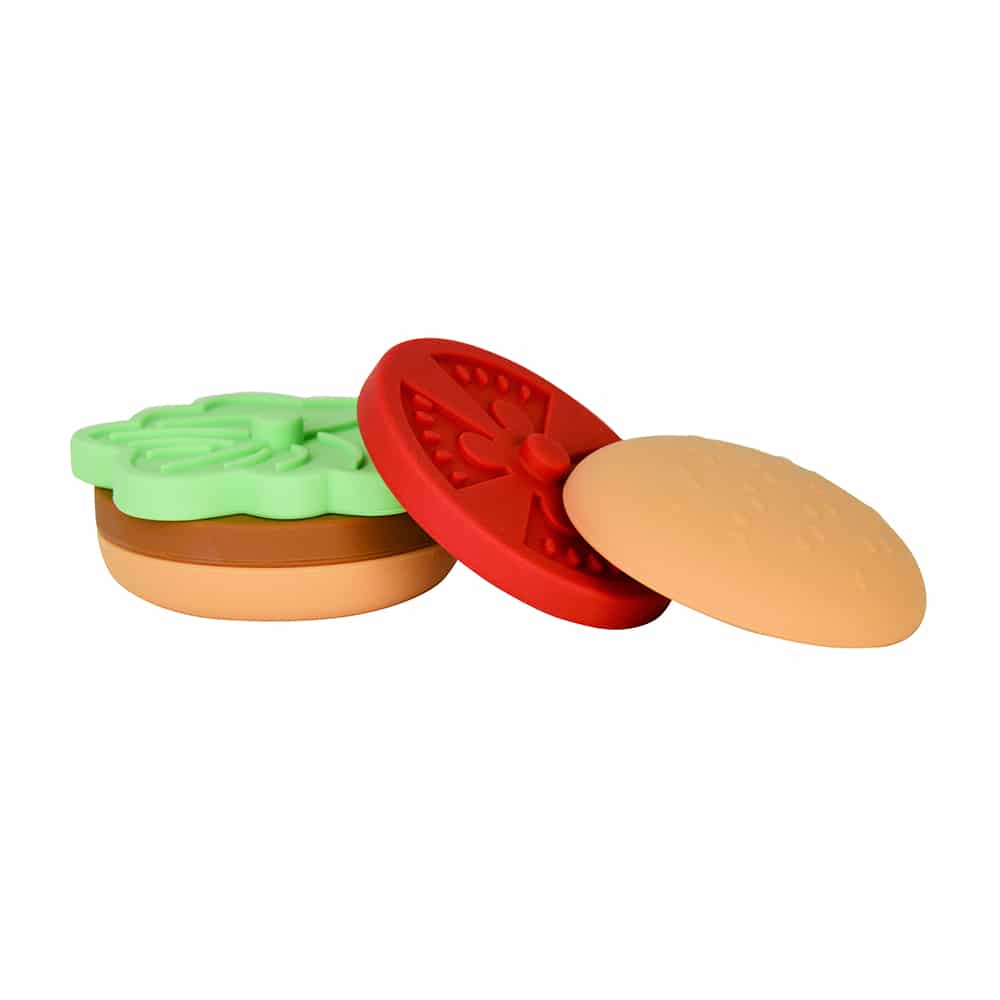 Annabel Trends Silicone Stackable Toy – Hamburger