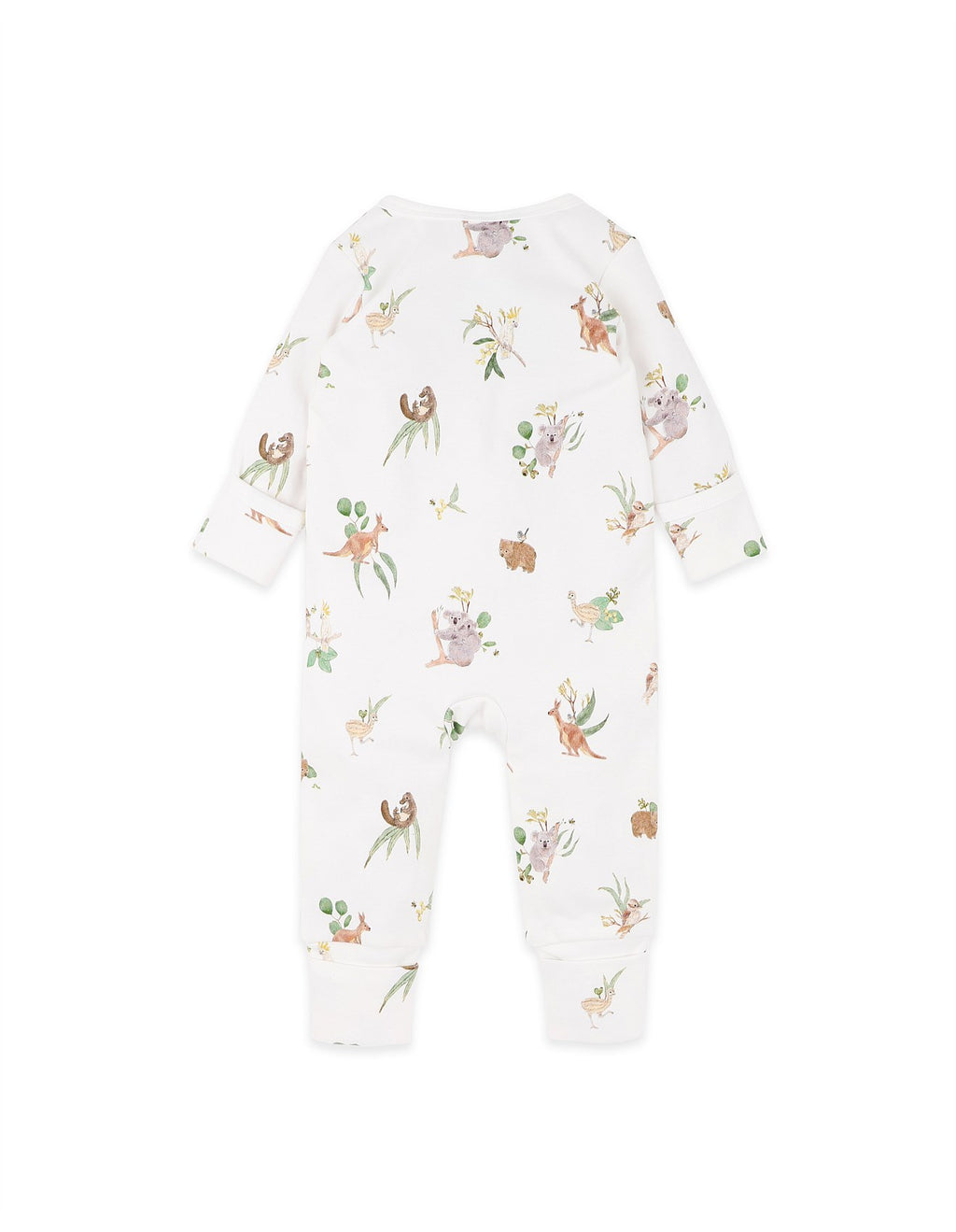 Bebe Australianna Organic Long Sleeve Zipsuit