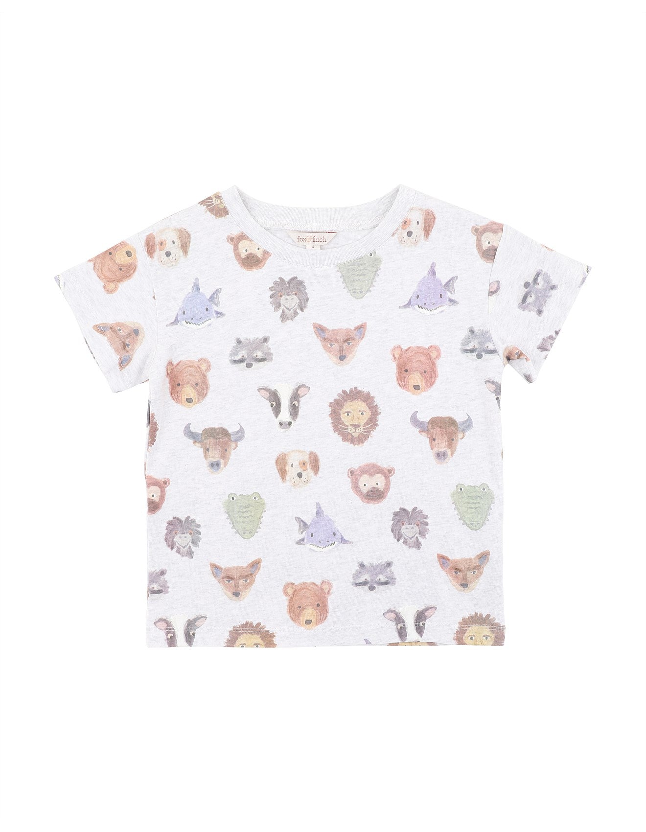 Fox & Finch Wildlings Print Tee